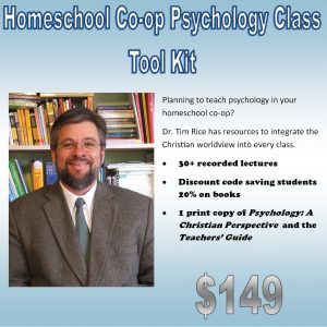 Psychology Class Homeschool Co-op Tool Kit